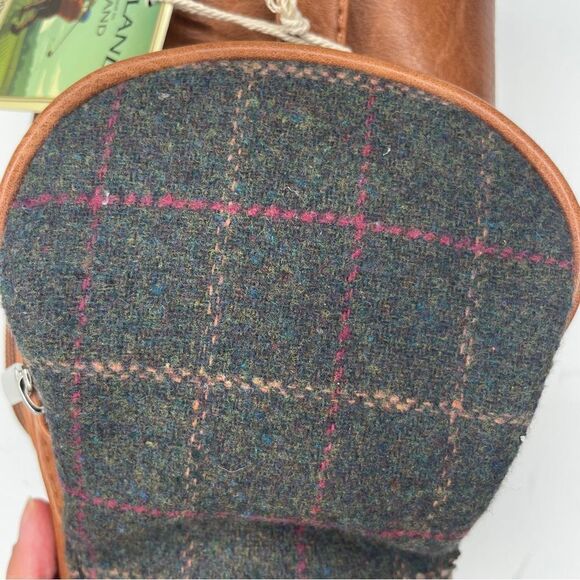Portland Irish Tartan Plaid Mens Golf Washbag NWT - Picture 13 of 16